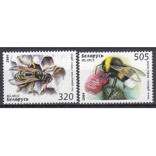 Bielorusia - Correo 2004 Yvert 507/8 ** Mnh Fauna - Insectos