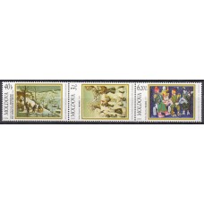 Moldavia - Correo Yvert 494/96 ** Mnh Navidad