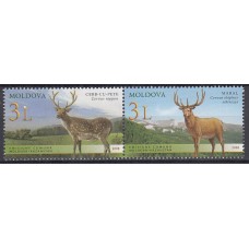 Moldavia - Correo Yvert 545/46 ** Mnh Fauna Salvaje