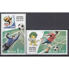 Moldavia - Correo Yvert 618/19 ** Mnh Deportes - Fútbol