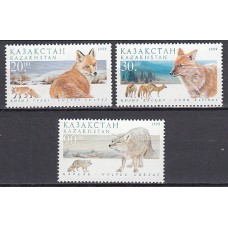 Kazakhstan - Correo Yvert 228/30 ** Mnh Fauna