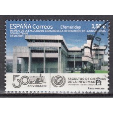 España II Centenario Correo 2021 Edifil 5527 usado Ciencias de la Información