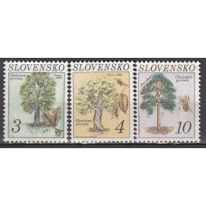 Eslovaquia Correo 1993 Yvert 134/36 ** Mnh Protecció de la Naturaleza - Flora