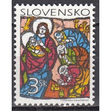 Eslovaquia Correo 1998 Yvert 284 ** Mnh Navidad