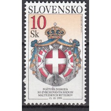 Eslovaquia Correo 2000 Yvert 334 ** Mnh Orden de Malta