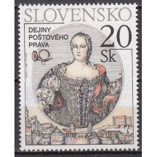 Eslovaquia Correo 2000 Yvert 337 ** Mnh Pintura