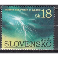 Eslovaquia Correo 2005 Yvert 446 ** Mnh Año de la Fisica