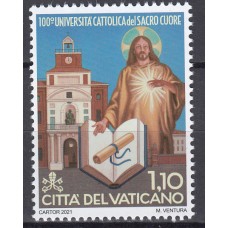 Vaticano Correo 2021 Yvert 1888 ** Mnh  Sagrado corazón