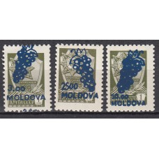 Moldavia Correo Yvert 123A/123C ** Mnh