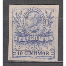 España Telégrafos 1905 Edifil 40s *