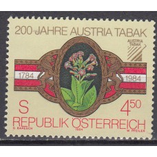 Austria - Correo 1984 Yvert 1598 ** Mnh  Vitola