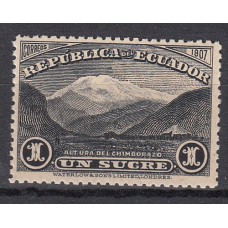 Ecuador Correo 1908 Yvert 161 ** Mnh Montañas