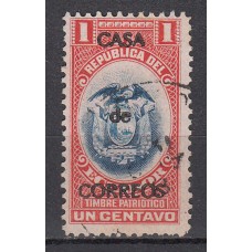 Ecuador Correo 1920 Yvert 200 usado