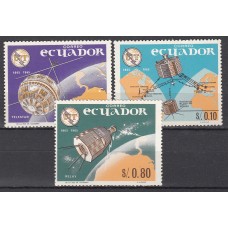 Ecuador Correo 1966 Yvert 752/54 ** Mnh Astrofilatelia