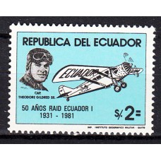 Ecuador Correo 1981 Yvert 1013 ** Mnh Avión