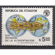 Ecuador Correo 1981 Yvert 1018 Dia Mundial de la alimentación