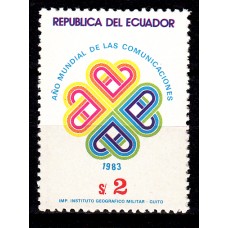 Ecuador Correo 1983 Yvert 1038 ** Mnh Año Mundial de la Comunicación