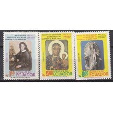 Ecuador Correo 1984 Yvert 1062/64 ** Mnh Religión