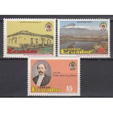 Ecuador Correo 1988 Yvert 1142/44 ** Mnh