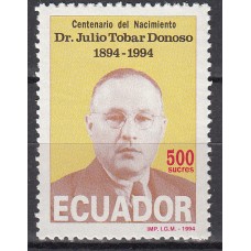 Ecuador Correo 1994 Yvert 1291 ** Mnh Personaje