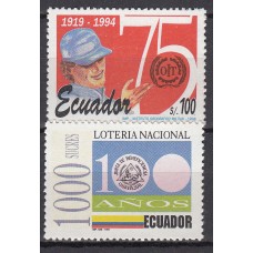 Ecuador Correo 1994 Yvert 1310/11 ** Mnh