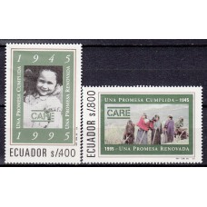 Ecuador Correo 1995 Yvert 1325/26 ** Mnh