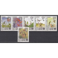 Ecuador Correo 1995 Yvert 1339/44 ** Mnh Fauna - Aves