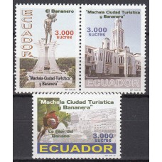 Ecuador Correo 1999 Yvert 1475/77 ** Mnh