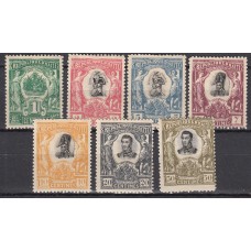 Haiti Correo 1904 Yvert 77/83 * Mh