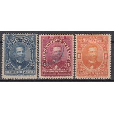 Haiti Correo 1912 Yvert 133/35 usado