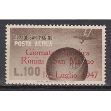 San Marino Aereo Yvert 66 A ** Mnh  Avión