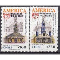 Chile Correo 2001 Yvert 1598/99 ** Mnh Upaep