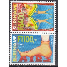 Surinam Correo 2000 Yvert 1579E/79F ** Mnh Upaep