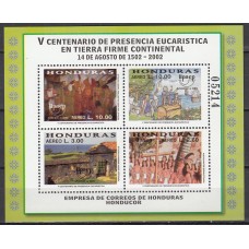 Honduras Hojas Yvert 69 ** Mnh Upaep