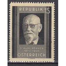 Austria Correo 1951 Yvert 793 ** Mnh Personaje