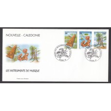 Nueva Caledonia SPD FDC Yvert 788/790 - Musica 1999