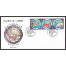 Nueva Caledonia SPD FDC Yvert 890/892 - Aquarium de Noumea 2003