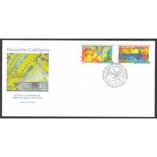 Nueva Caledonia SPD FDC Yvert 932/933 - Historia 2004