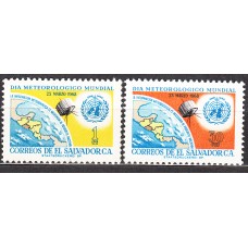 Salvador Correo 1968 Yvert 727/28 ** Mnh Astro