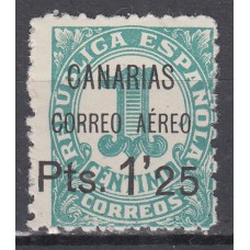 Canarias Correo 1937 Edifil 26 * Mh