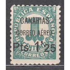 Canarias Correo 1937 Edifil 26 * Mh