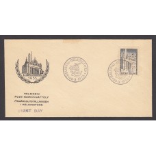 Finlandia Sobre Primer Dia FDC Yvert 421 - Matasello Helsinki 1955