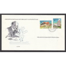 Finlandia Sobre Primer Dia FDC Yvert 788/789 - Matasello Helsinki 1978