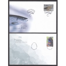 Finlandia Sobre Primer Dia FDC Yvert 1428/1429 - Matasello Helsinki 1999