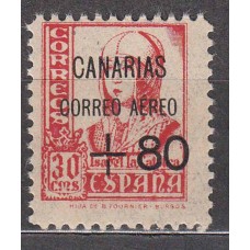 Canarias Correo 1937 Edifil 28 * Mh