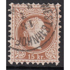 Austria - Correo 1867 Yvert 37 usado