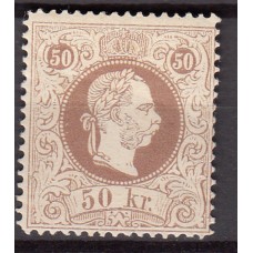 Austria - Correo 1867 Yvert 38A * Mh