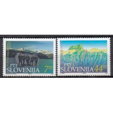 Eslovenia - Correo 1993 Yvert 41/2 * Mh