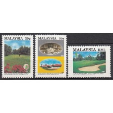 Malaysia - Correo Yvert 503/5 * Mh  Deportes golf