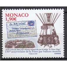 Monaco - Correo 2020 Yvert 3259 ** Mnh